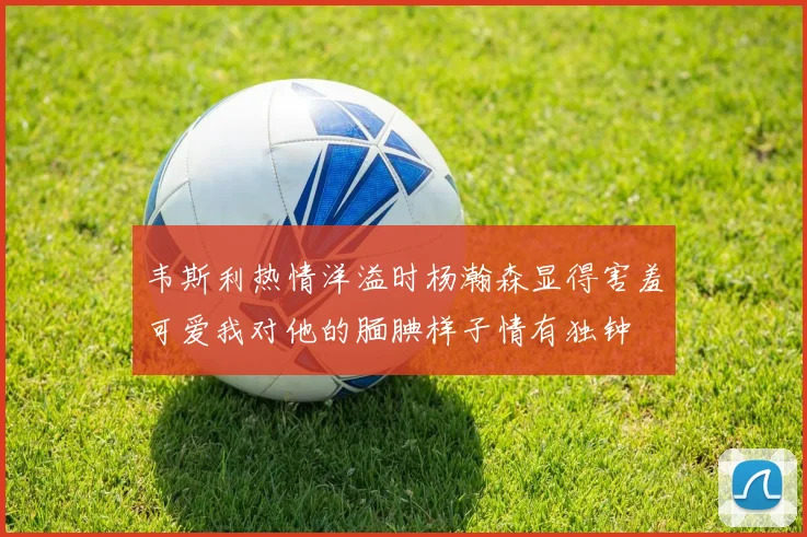 韦斯利热情洋溢时杨瀚森显得害羞可爱我对他的腼腆样子情有独钟